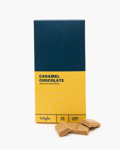Caramel Psychedelic Chocolate Bar For Sale Online