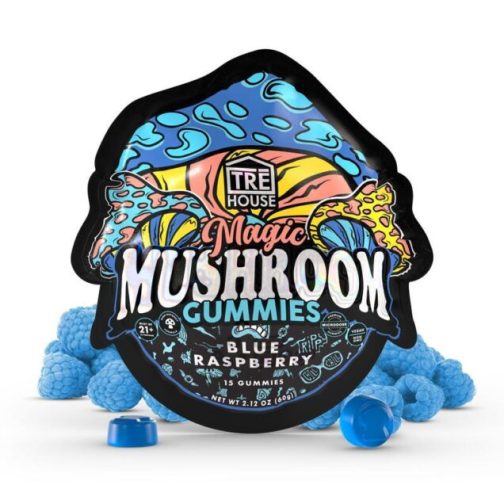 Blue Raspberry Magic Mushroom Gummies For Sale