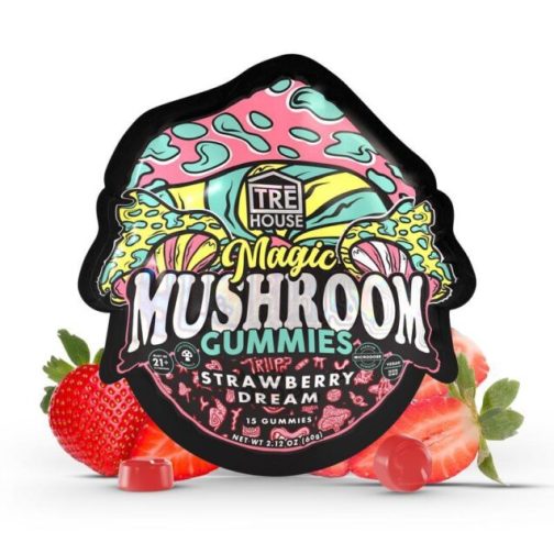 Strawberry Dream Magic Mushroom Gummies For Sale