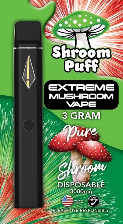 Shroom Puff – Extreme Mushroom Vape - Disposable Vape Utah